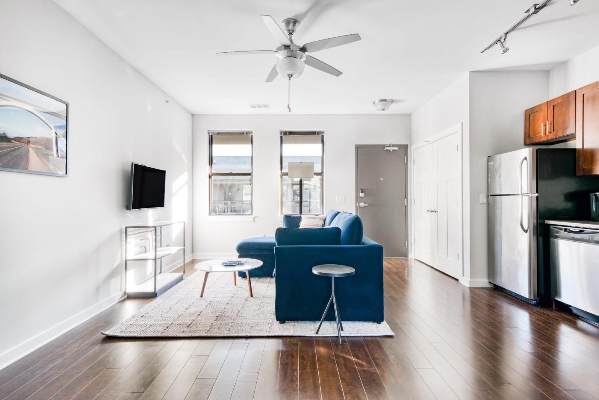 Cozysuites Music Row Bold 1Br W Free Parking Nashville Luaran gambar
