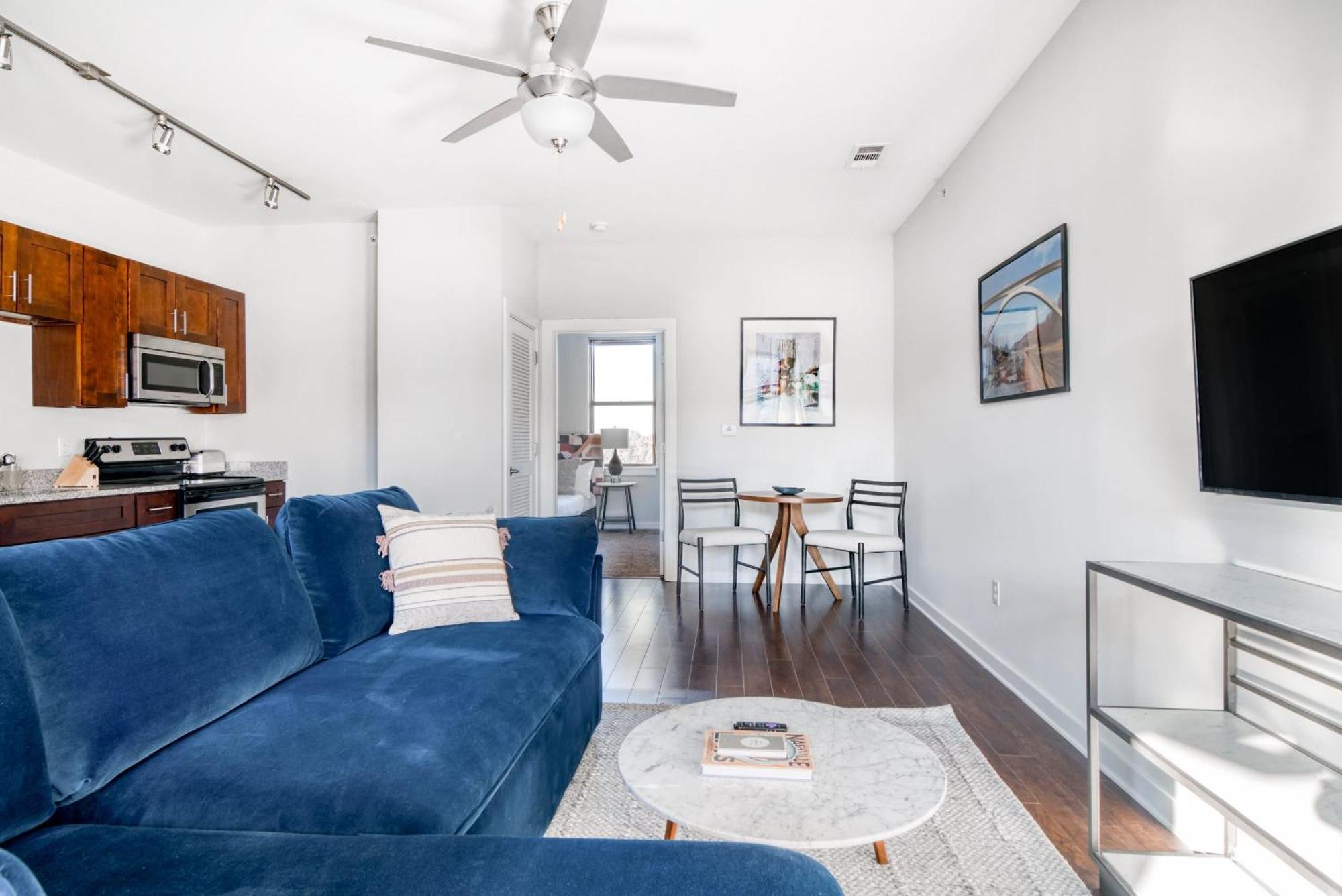 Cozysuites Music Row Bold 1Br W Free Parking Nashville Luaran gambar